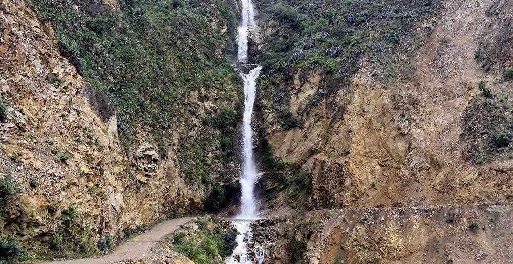 Lugares turísticos de Huanta - cascada de Huanta